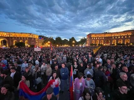 Протесты в армении сегодня