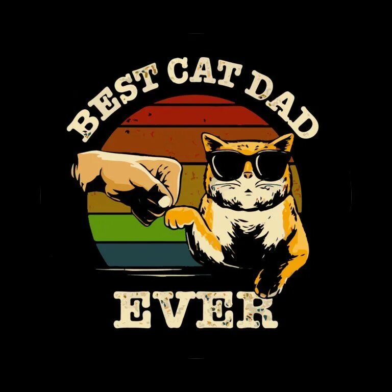 Best Cat dad. Футболка Cat dad. Dad Cat. Daddy Cat. Cat daddy