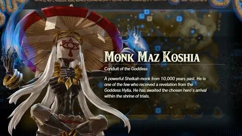 Here's how to unlock Monk Maz Koshia in Hyrule Warriors: Age of Calami...