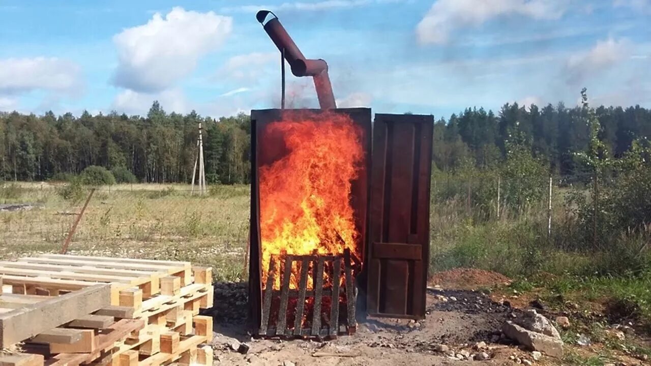 Бездымная печь для сжигания отходов. Можно ли сжигать ветки на своем участке