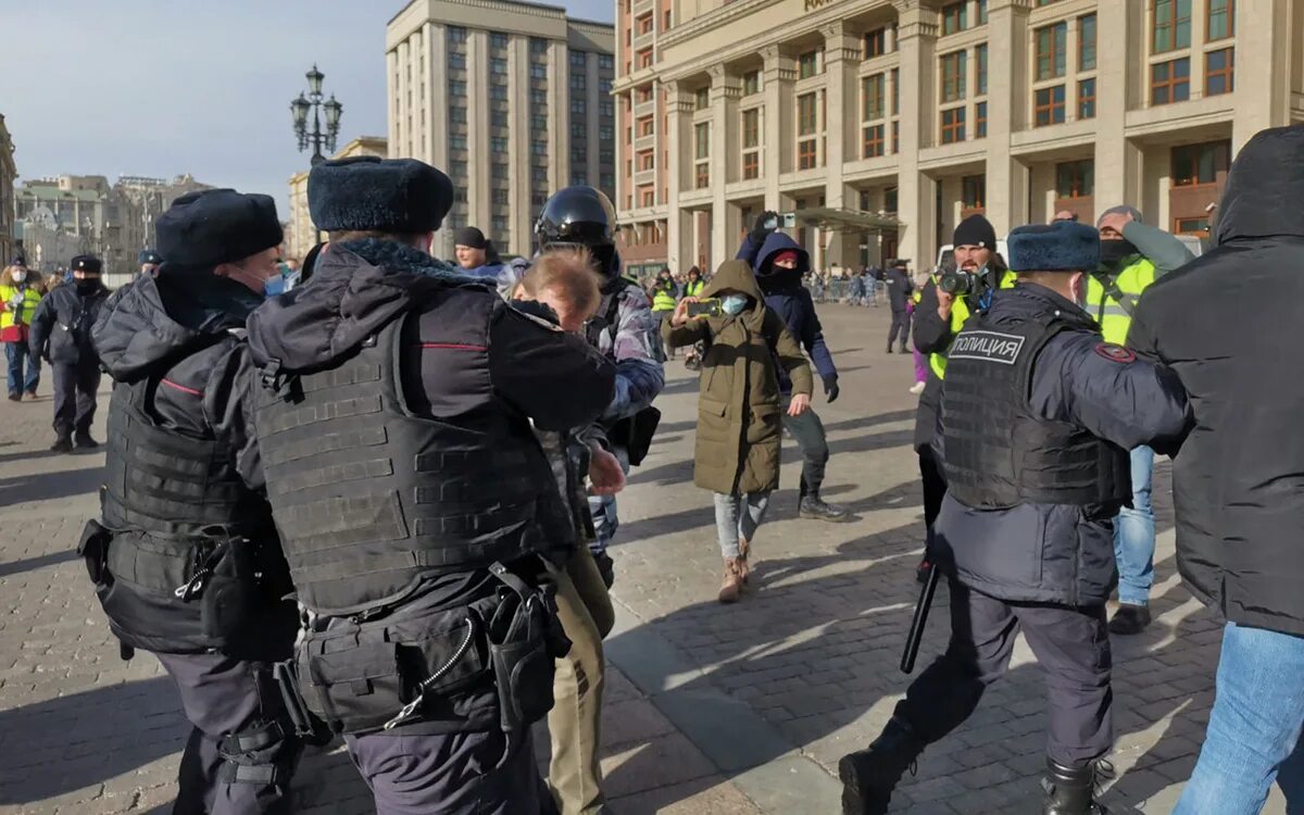 Митинг в Москве. Задержание на митинге в Москве.