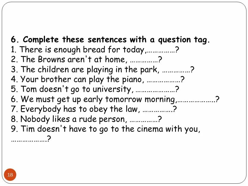 Sentences with tag questions. Разделительные вопросы в английском языке упражнения. Tag questions задания. Tag questions упражнения. Вопросы с хвостиком в английском языке упражнения.