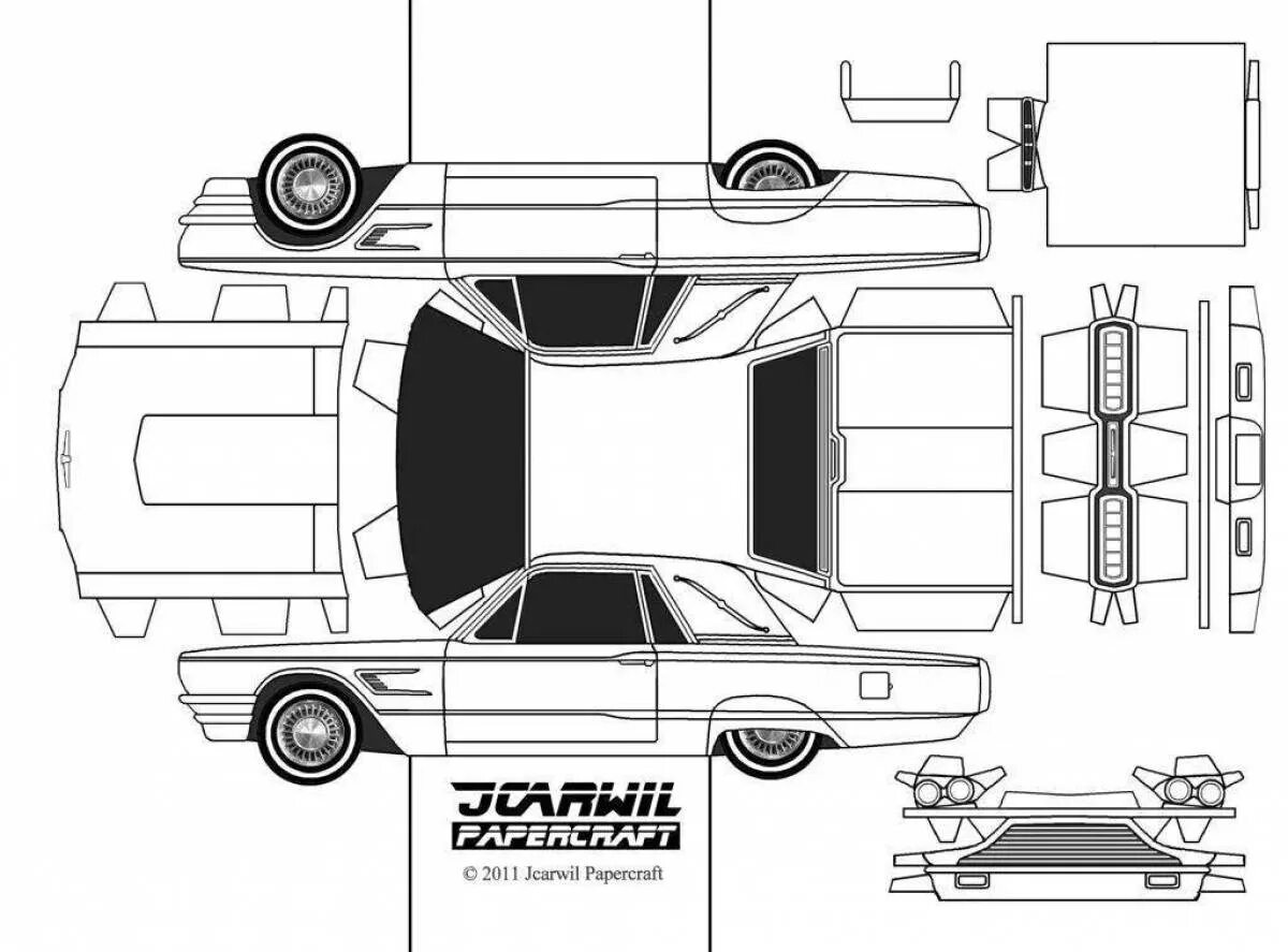 JCARWIL Papercraft Ford. Papercraft развёртки dodge Charger. JCARWIL Papercraft Шевроле Каприс. Развертка Форд Мустанг.