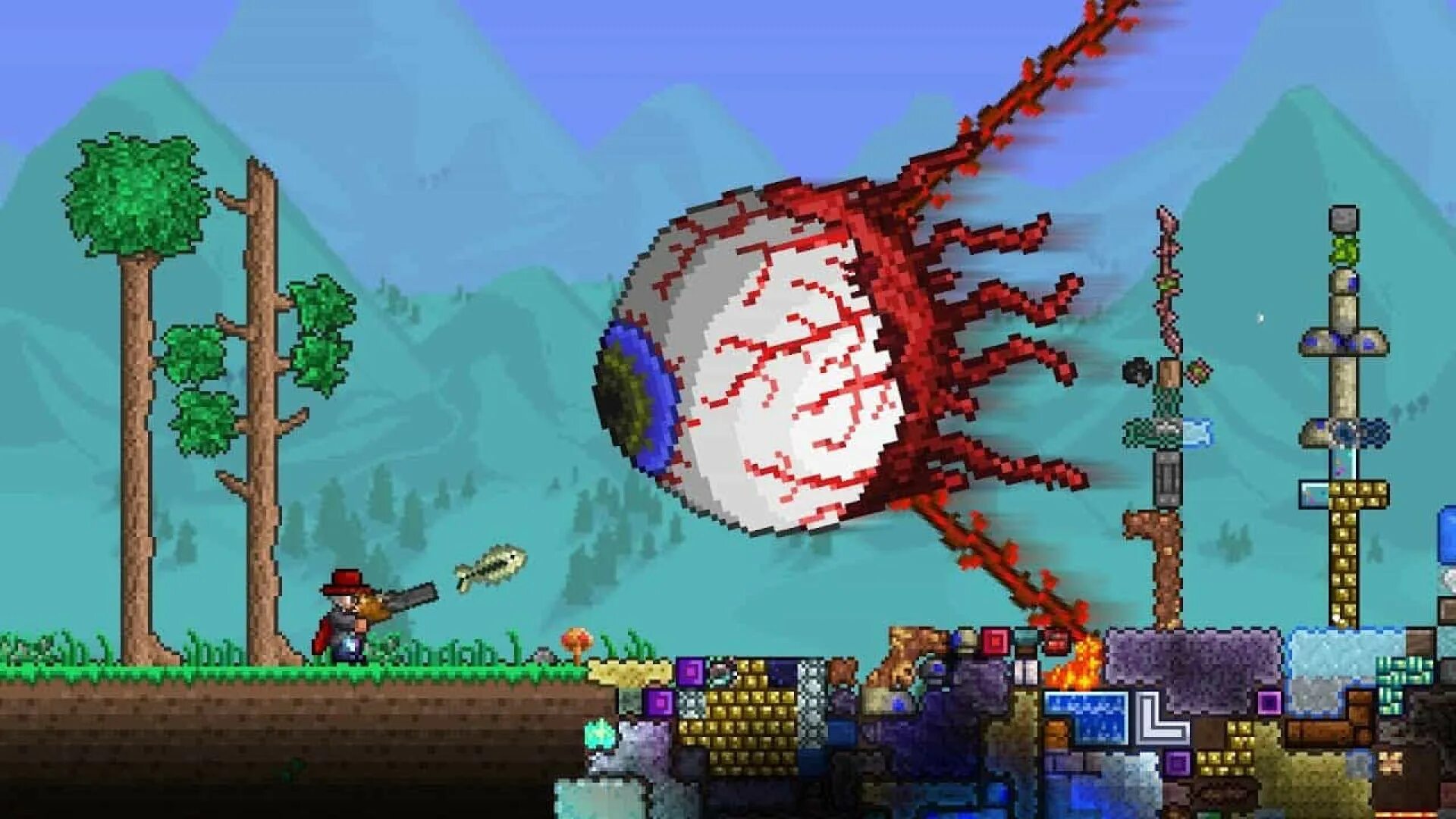 Террария 2022. Terraria 1.4.36. Кримера террария. Terraria Wiki 1.4. Медали защитника террария