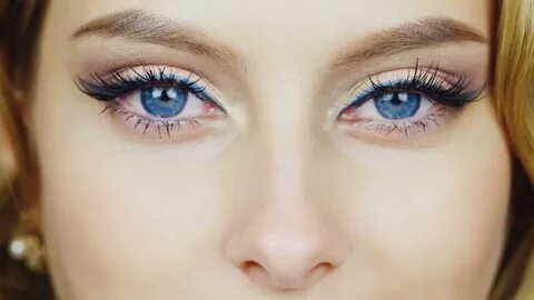 Who has blue eyes