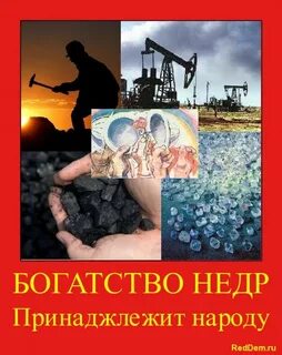 Богатства недр относятся к