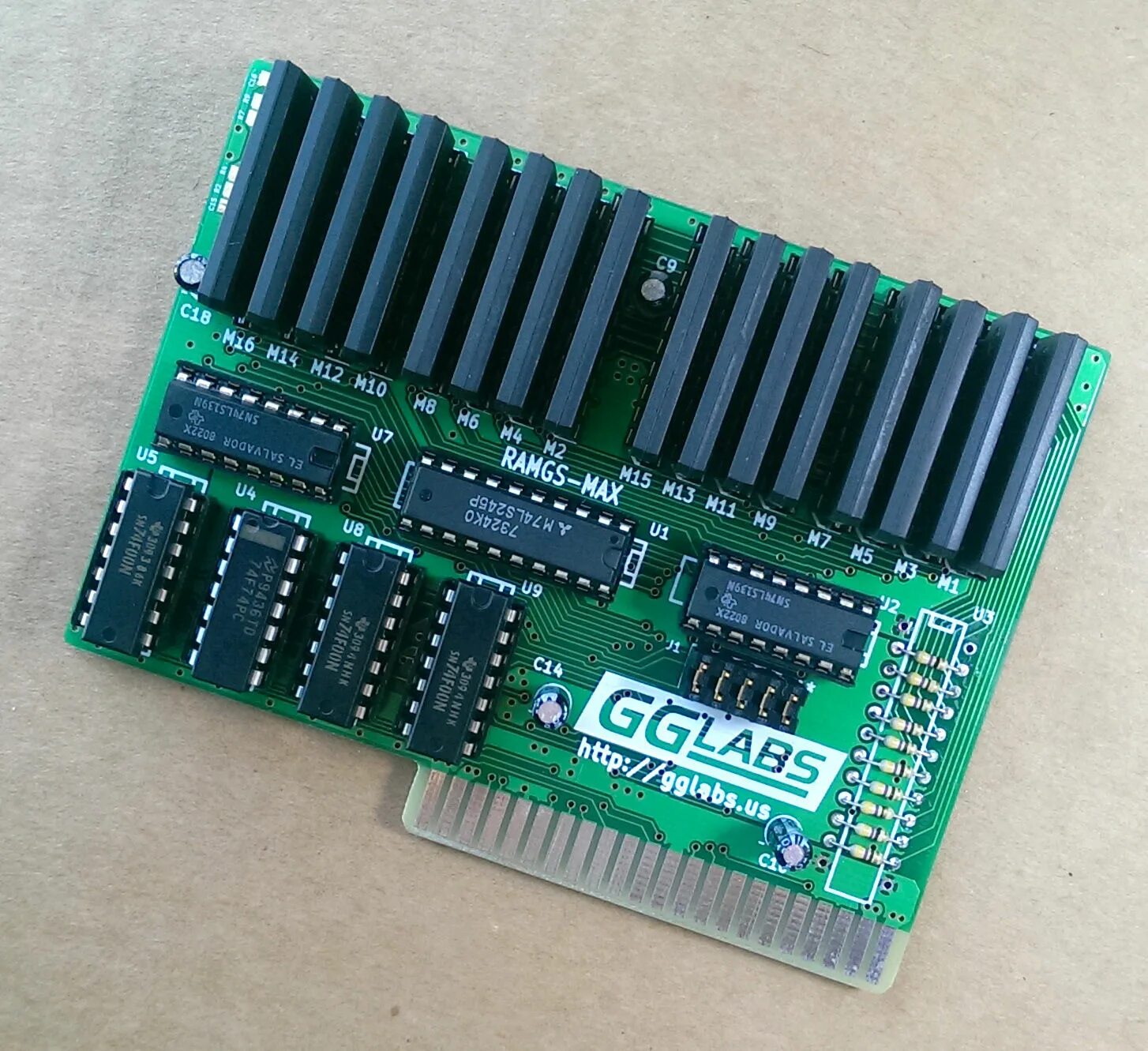 Memory Card Ram. Платы памяти на Apple 2. Ram00725.