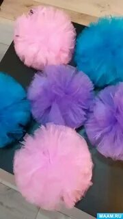 Поделки из фатина