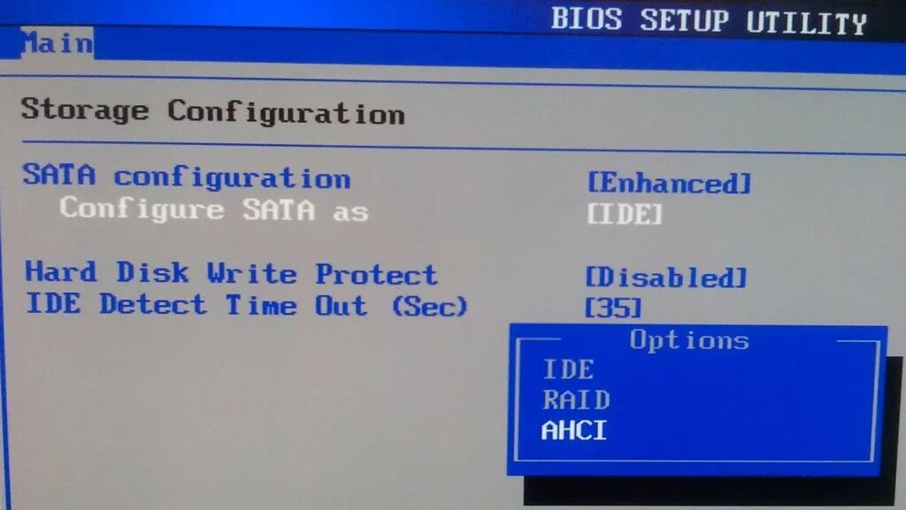 Ide Achi в биос. BIOS ide AHCI. Конфигурация сата в биосе. Переключением режима SATA контроллера в BIOS.. Detect configuration
