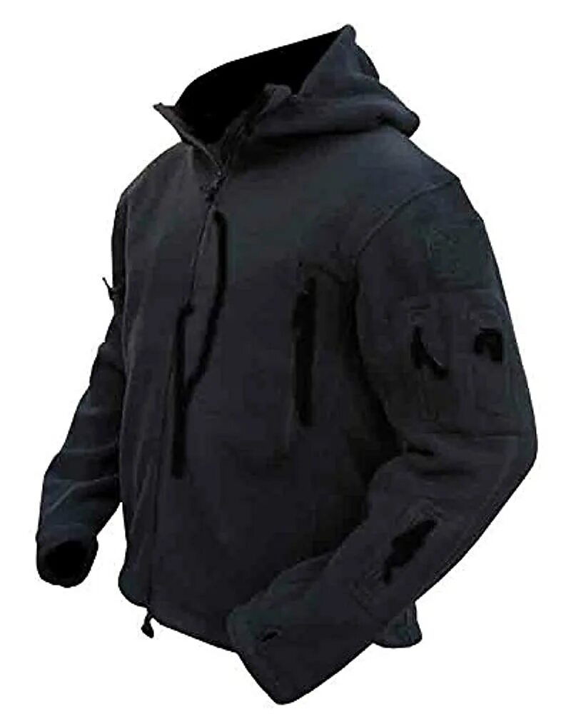 Куртка флисовая Альфа черная мужская. Тактическая куртка комбат. Hoodie 5.11 Tactical. M89 куртка Combat Jacket. Черная. Куртки мужские капюшон черный