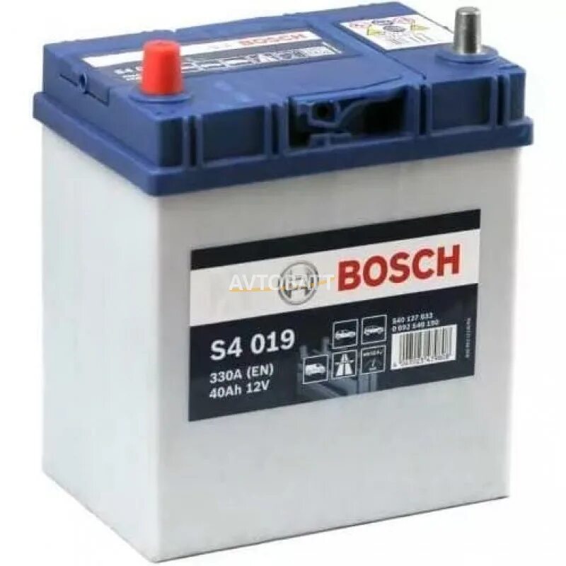 Аккумулятор 40ач. Agm аккумулятор bosch s4 45. bosch s4 018 330a 40ah. аккумулятор зверь asia 40 ah 55b19l.. bosch s4 asia 020 45ач r+ en33.