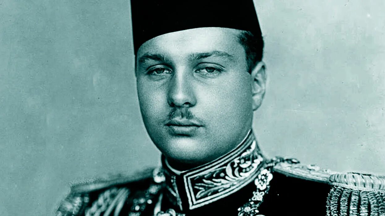 Фарук 1 Король Египта. Фарук принц 1936.
