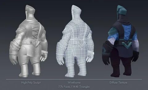High poly project