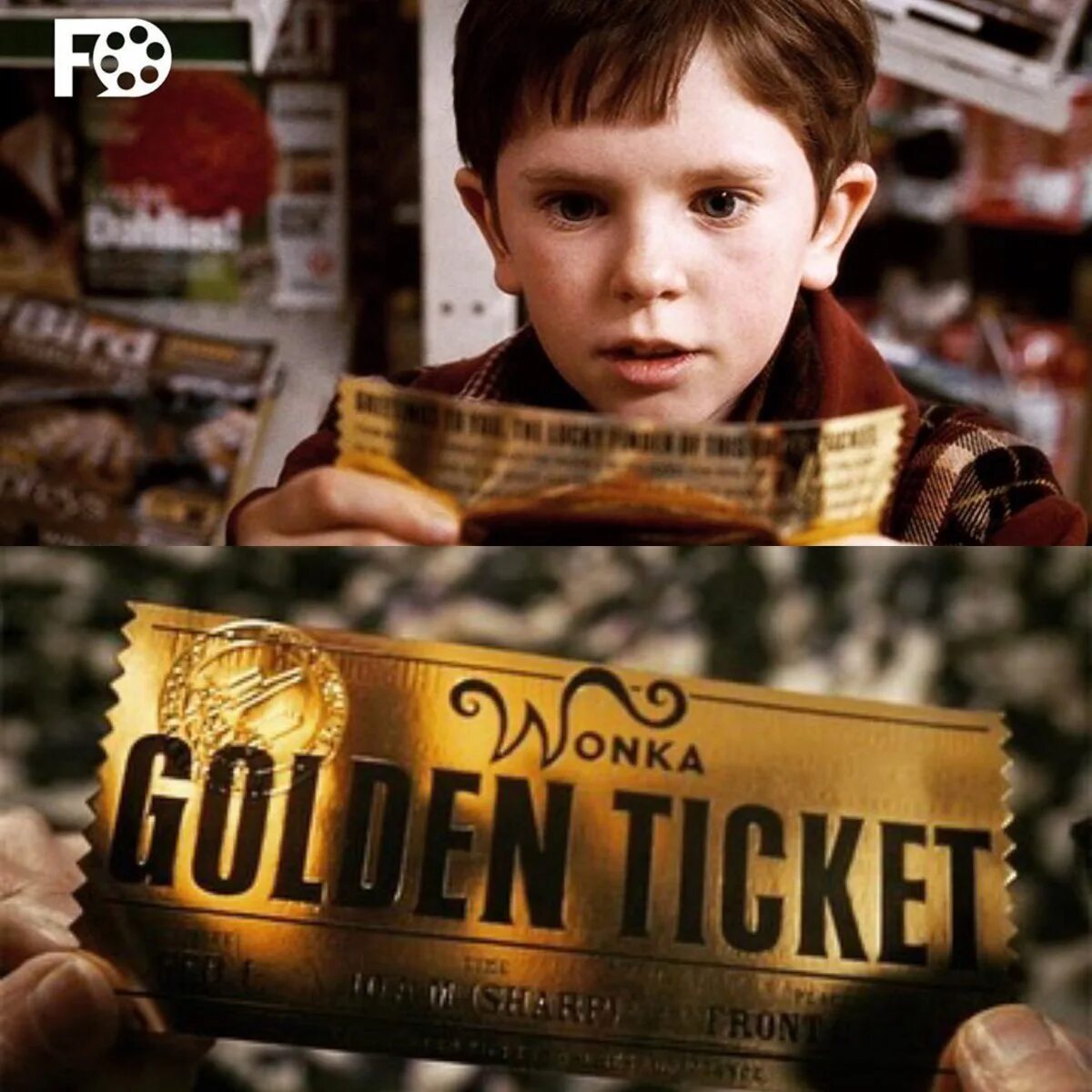 Чарли и шоколадная фабрика шоколадка. Золотой билет Чарли и шоколадная фабрика.