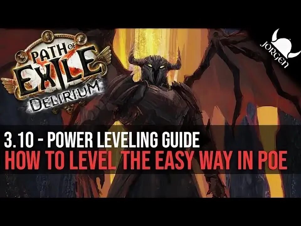 Poe leveling guide. Leveling poe.