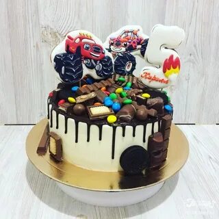 Торт для мальчика 4 без мастики