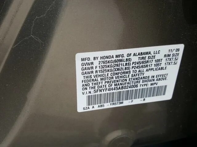 Vin хонда. VIN Honda Pilot 2. Хонда пилот вин код. Вин номер Хонда пилот 2008. Вин номер Хонда пилот 2018-.