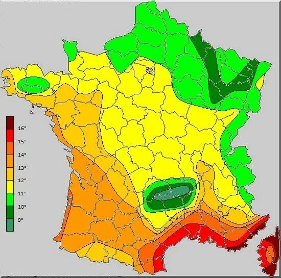 Климатические условия франции в разных частях страны. Природные зоны Франции карта. Климат Франции карта. Климатическая карта Франции. Климатические пояса Франции карта.