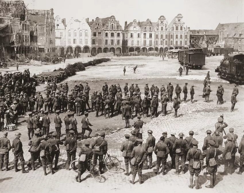 Кале 2 ая стрела. Аррас 1917. Британские оккупационные войска. Город Аррас в первой мировой. Оккупация Ирландии.