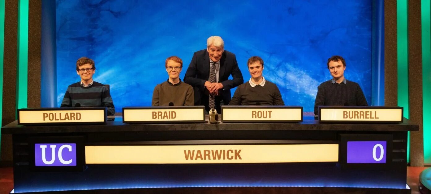 University challenge. Abouit warwick university.