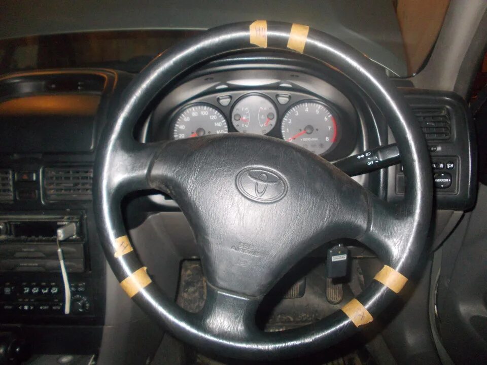 Калдина как снять руль сток руль Toyota Caldina (241), 1,8 л, 2003 года стайлинг DRIVE2