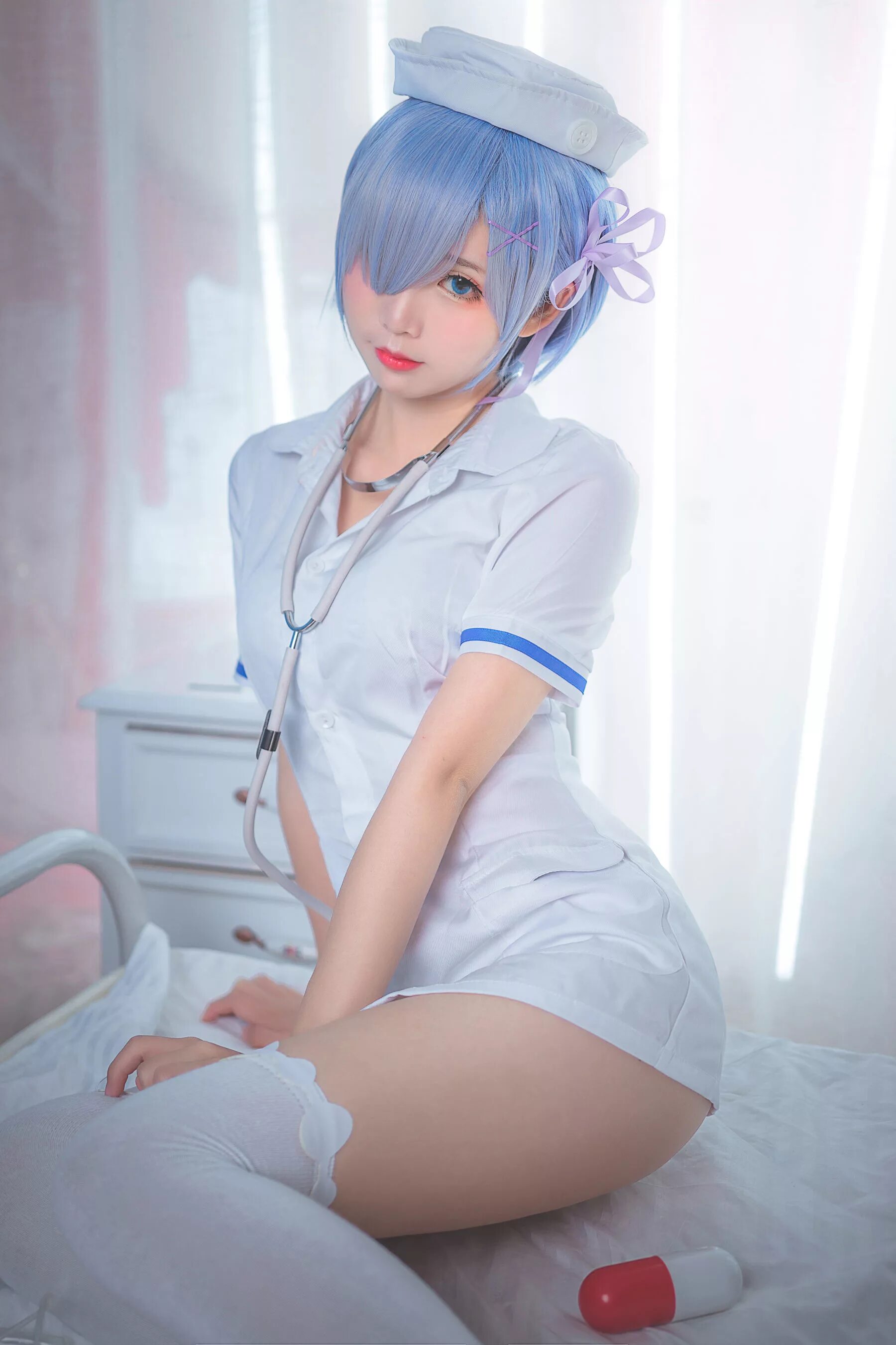 Косплей медсестра. Rem re Zero медсестра. Косплей медсестры Рэм. Косплей Rem +18. Rem re Zero косплей 18.