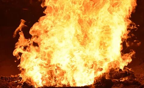 But fire
