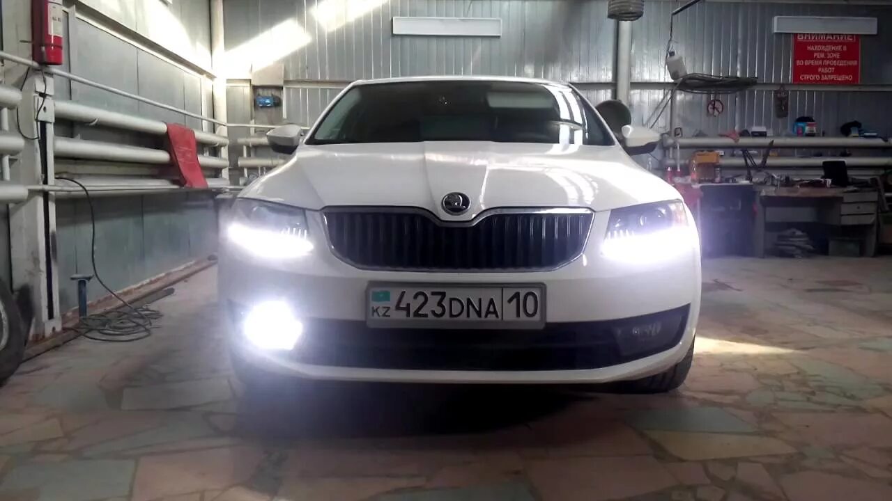 Octavia a7 led. Стробоскопы октавия а7 fl. лампы шкода октавия а7. диодные лампы шкода октавия а7. octavia a7 fl led h7.