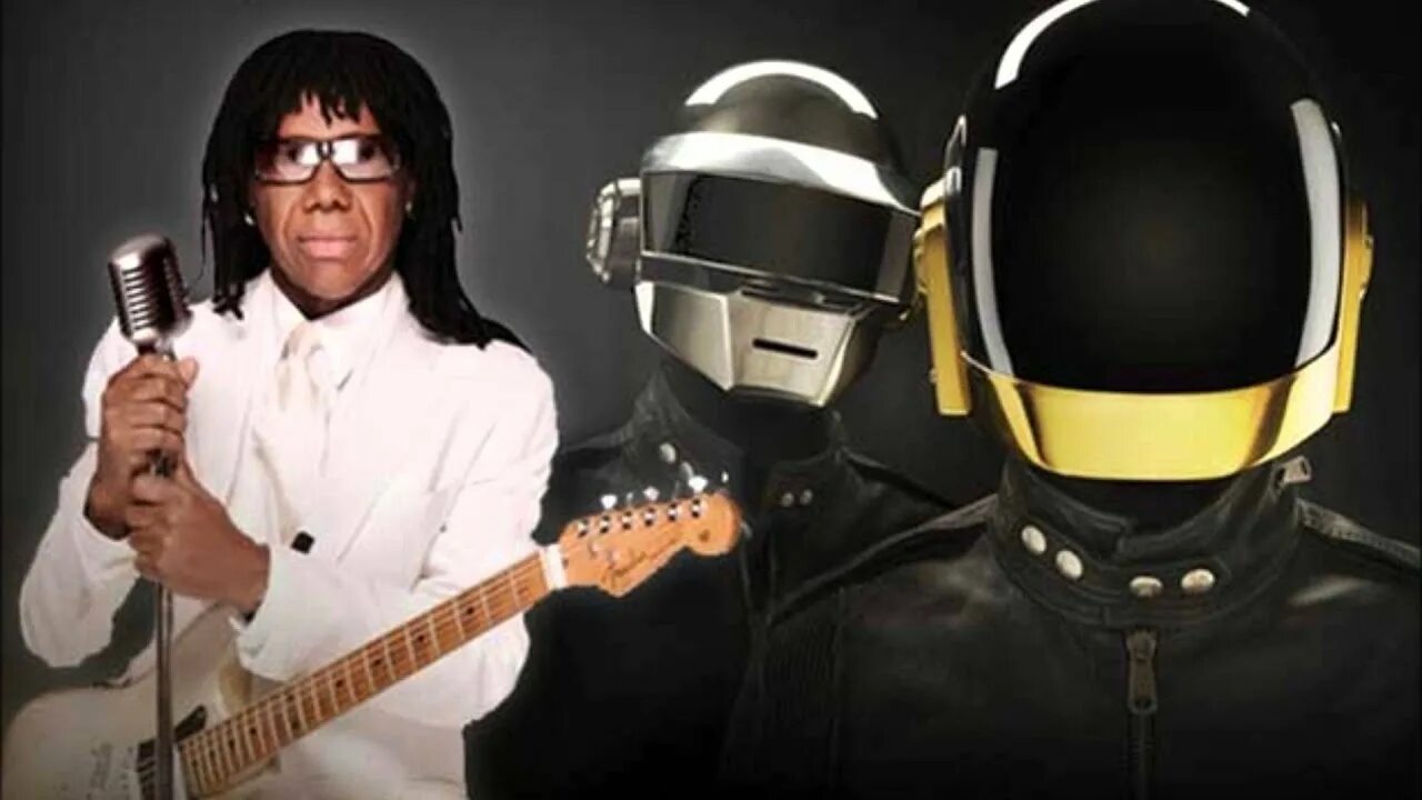 Daft punk nile rodgers. Дафт панк get lucky. Pharrell williams, nile rodgers daft punk. Гитарист дафт панк. Pharrell williams, nile rodgers daft punk.