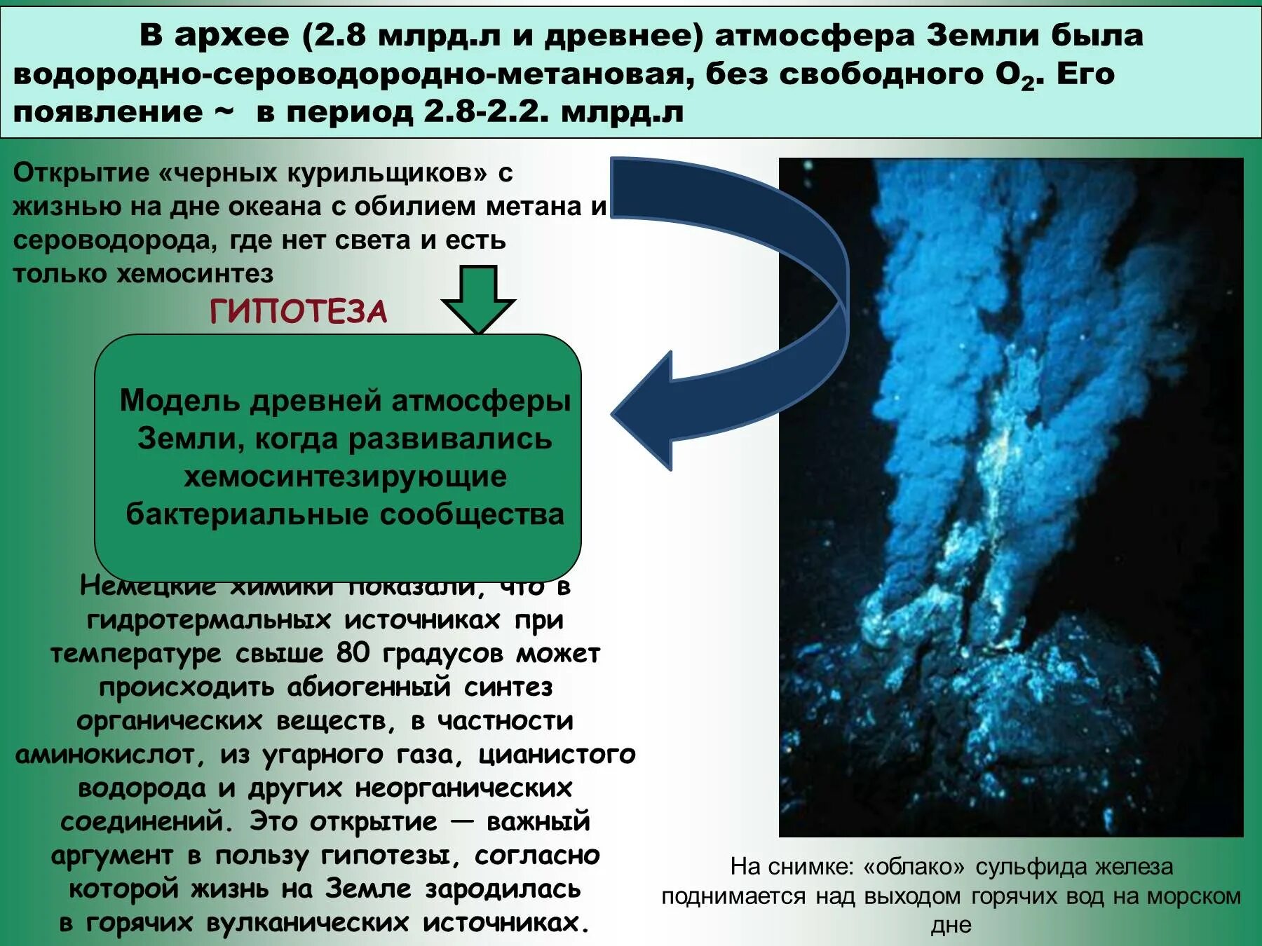 Как осуществлялось защита жизни до появления. Гипотеза черные курильщики. Черные курильщики гипотеза происхождения жизни. Черные курильщики теория. Черные курильщики теория происхождения жизни.