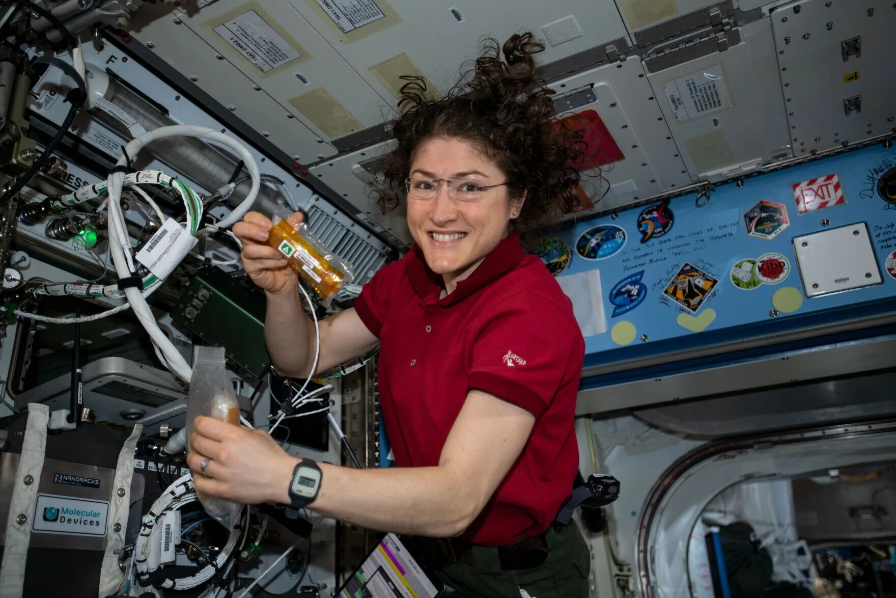 Женщины на орбитальной станции. Женщины на МКС. Девушка на МКС.