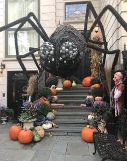 Как украсить дом к хэллоуину фото