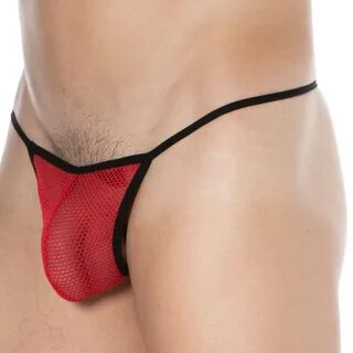 Doreanse String Sexy Mesh Rouge INDERWEAR