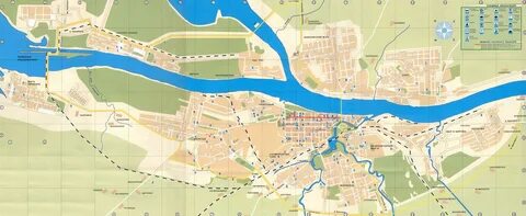 Подробная карта рыбинск