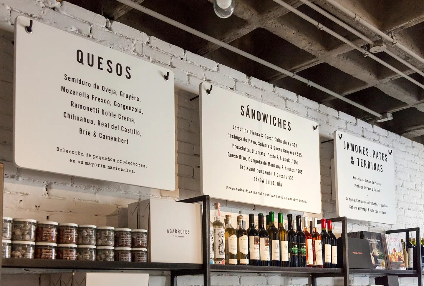 Menu store