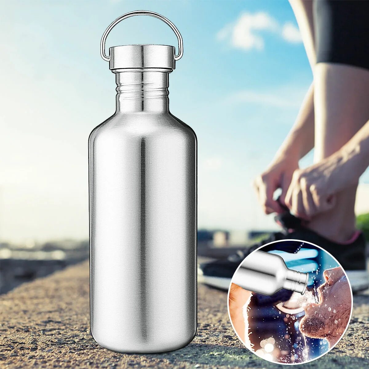 Озон бутылочка. Бутылка для воды. Стильная бутылка для воды. Бутылочка для воды нержавейка. Жестяная бутылка для воды.