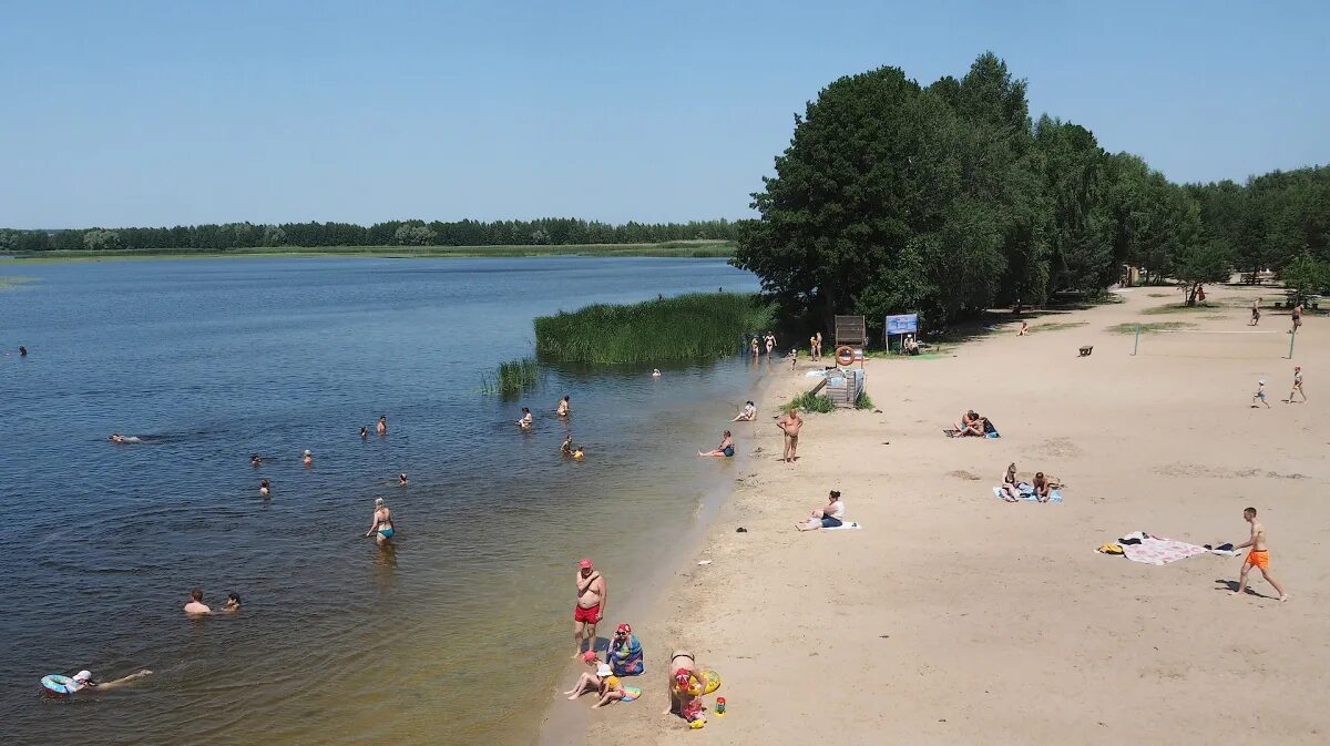 Пляж Боровое Воронеж
