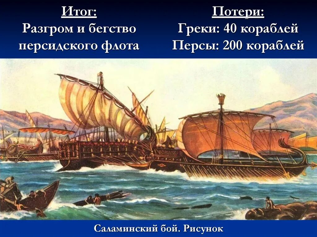 Где произошло саламинское сражение. Фемистокл Саламинское сражение. Саламинское сражение корабли персов. Саламинское сражение в древней Греции. Персидский флот Саламинское сражение.