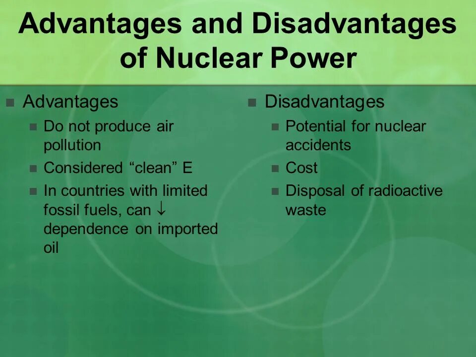 What is the disadvantages. Nuclear family advantages and disadvantages. nuclear power advantages and disadvantages. nuclear energy advantages and disadvantages. advantages and disadvantages.