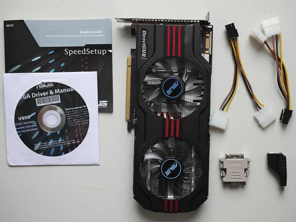 Как подключить видеокарту gtx. Asus geforce gtx 560 ti питание. asus geforce gtx 560 ti 1gb c 1 кулером. geforce gtx 560ti питание. видеокарта 560 gtx питания.