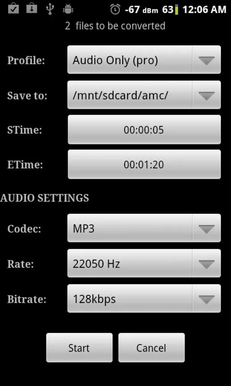 Codec android