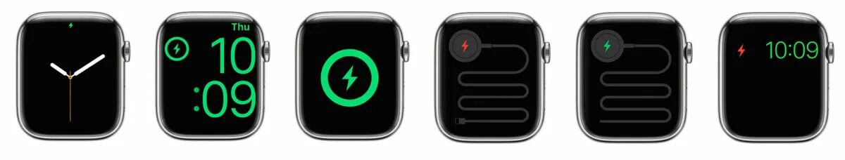 Почему watch не обновляется. Apple watch 7 не заряжается. apple watch 7 разряжены из коробки. apple watch 4 не включаются. зеленая молния apple watch.