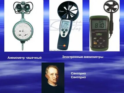 Анемометры крыльчатый чашечный