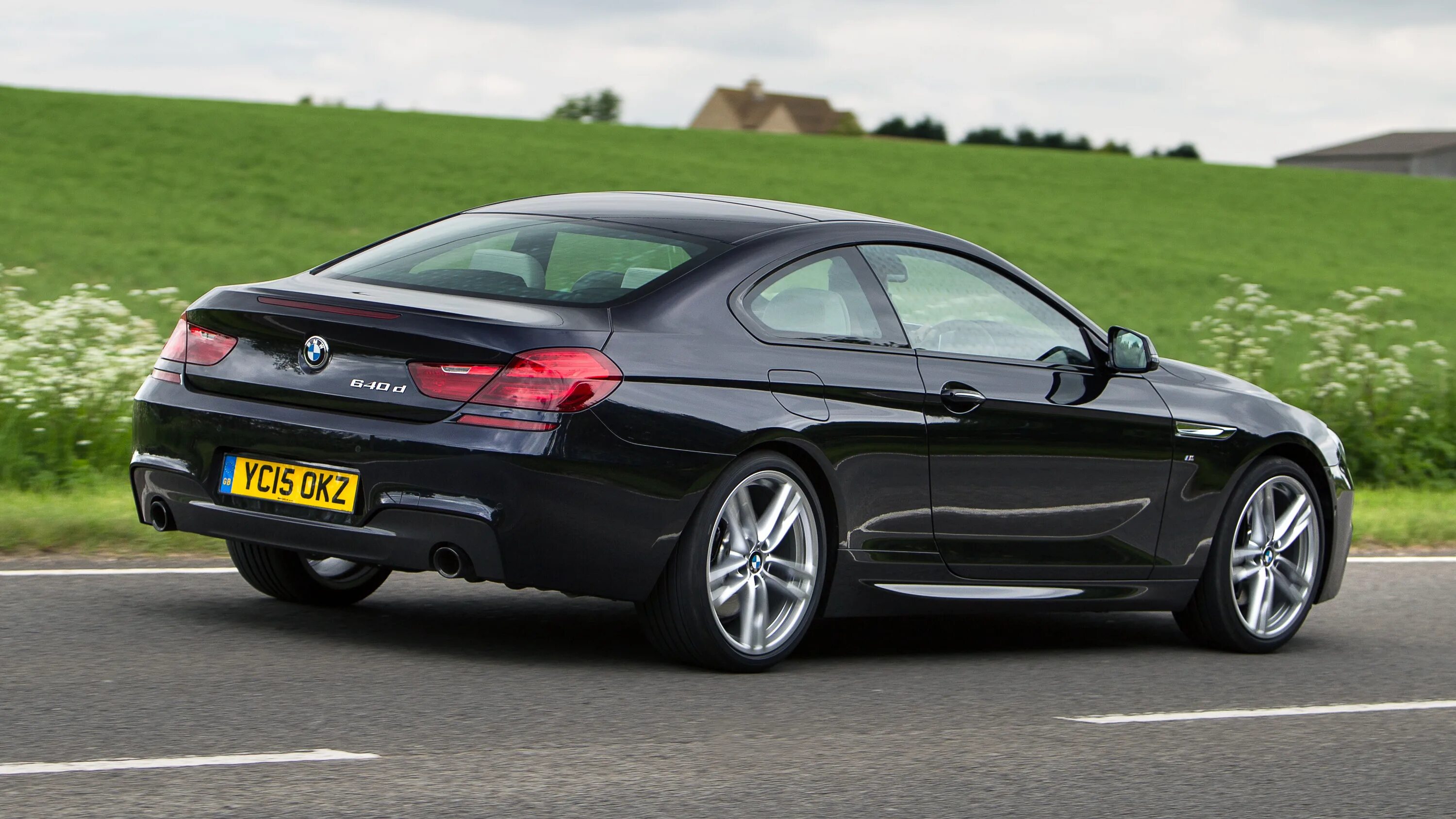 The new BMW 640d Coupe with M Sport Package - Exterior (07/2011).