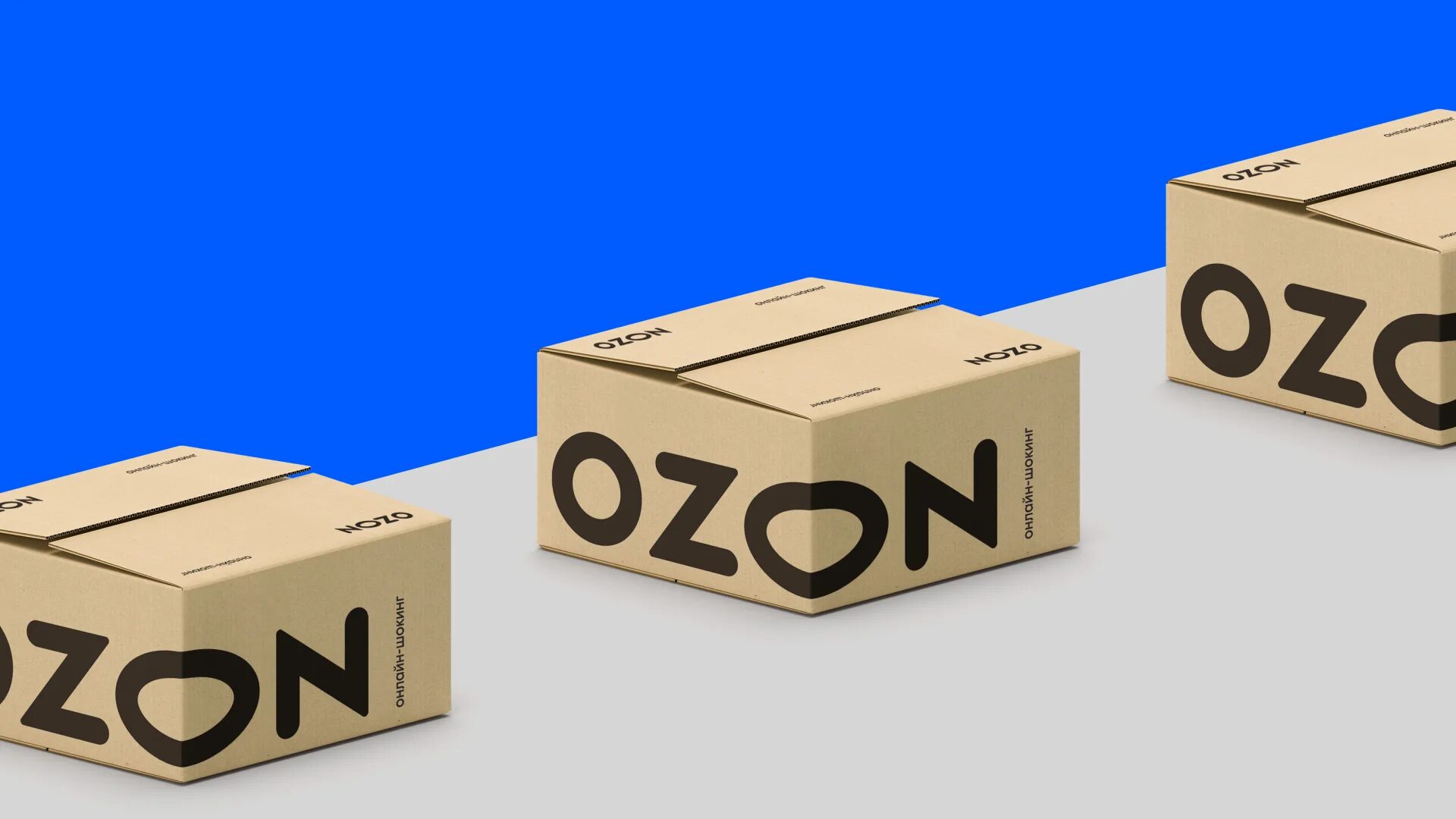 OZON. Озен. Коробки Озон. Фирменные коробки. Доставка сайта озон