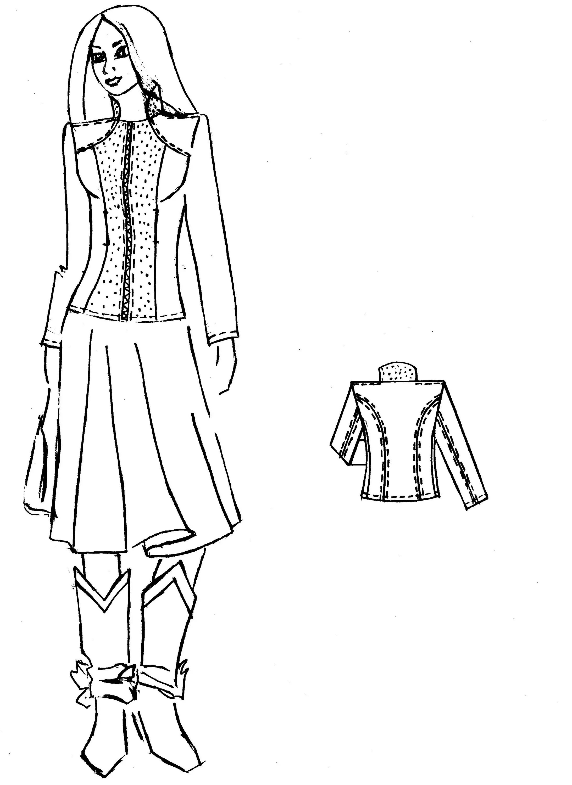 Эскиз модели. Эскиз современного женского костюма. Эскиз женского жакета. Эскиз модели. Деловой стиль одежды рисунок.