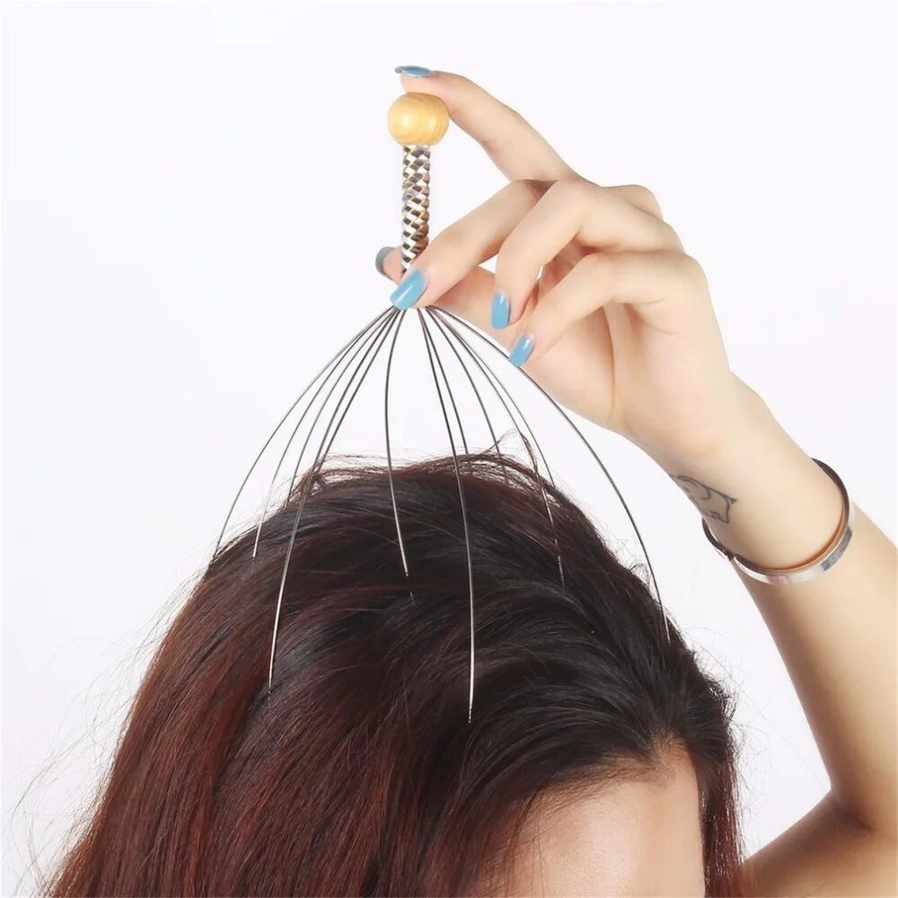 Массажер антистресс. Head Massager для головы. Массажер для головы Мурашка. Массажер для головы Мурашка вибромассажный. Венчик для массажа головы.