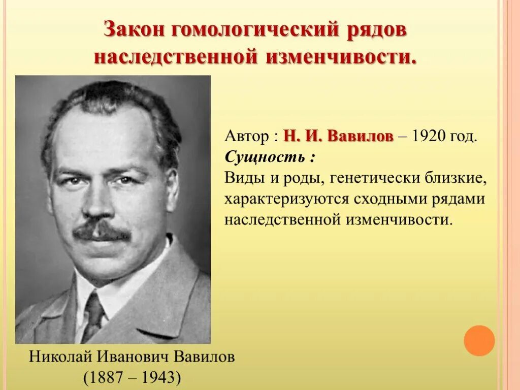 Общебиологическое значение закона гомологических рядов. Закон Вавилова о гомологических рядах наследственной изменчивости. Законы гомологичных рядов н и Вавилова.