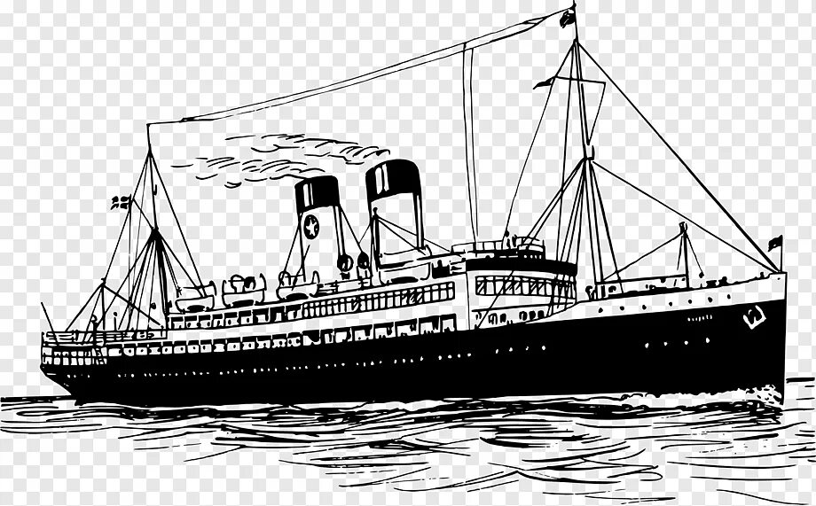 Векторный пароход. Queen elizabeth ship 1940. Mail ship. Mail ship. Mail ship.