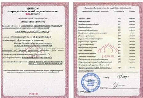 Переподготовка это какое образование